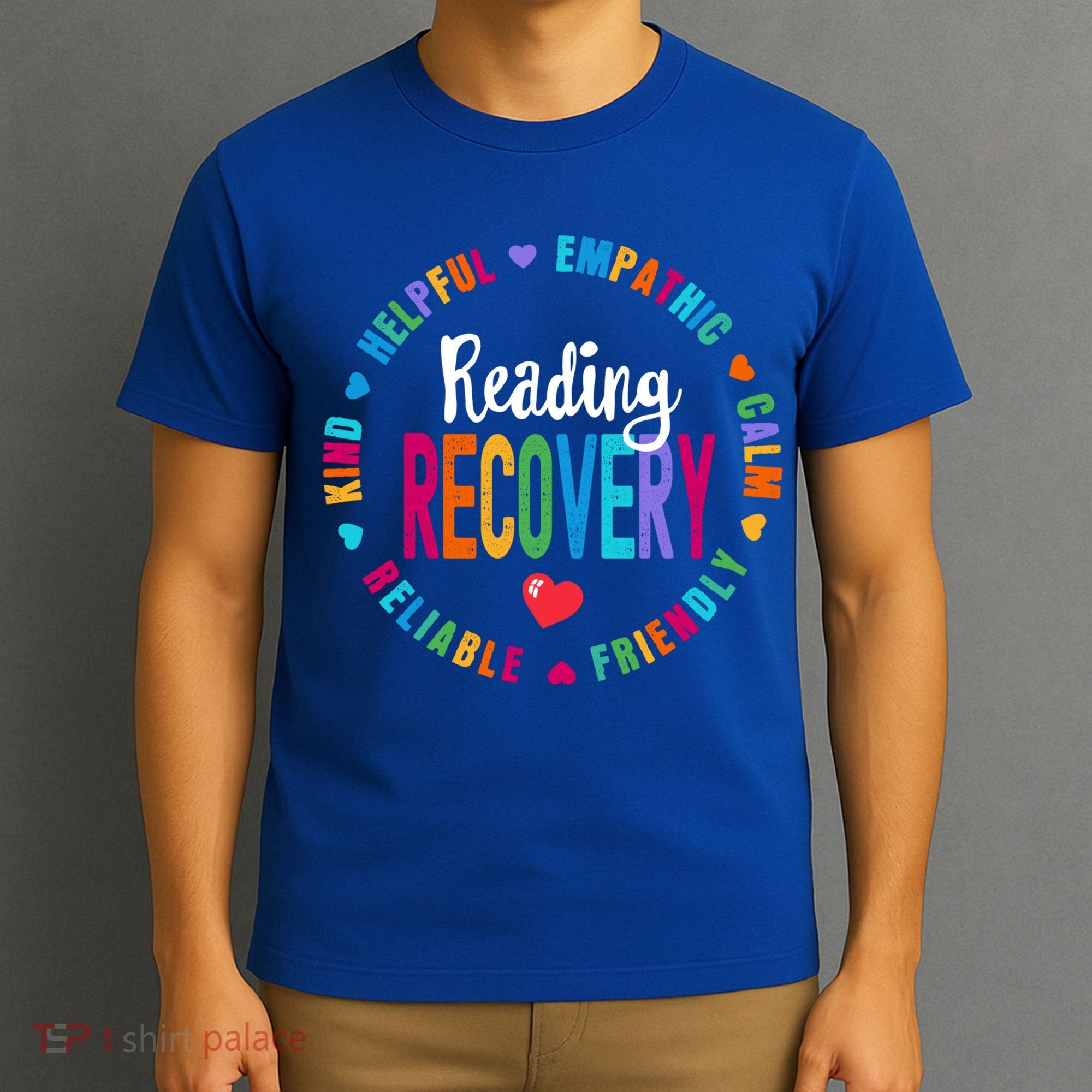 Reading Recovery Coach Teacher Specialist Literacy Gift T-Shirt