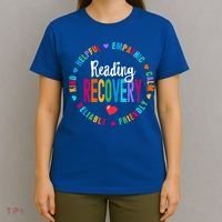 Reading Recovery Coach Teacher Specialist Literacy Gift T-Shirt thumb 4
