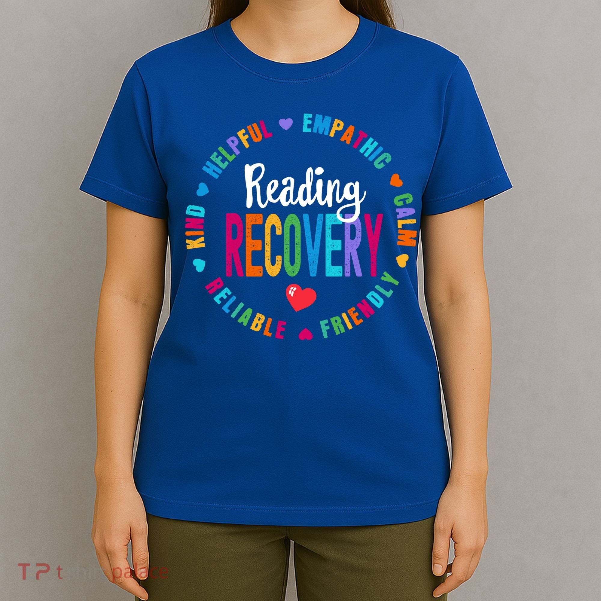 Reading Recovery Coach Teacher Specialist Literacy Gift T-Shirt