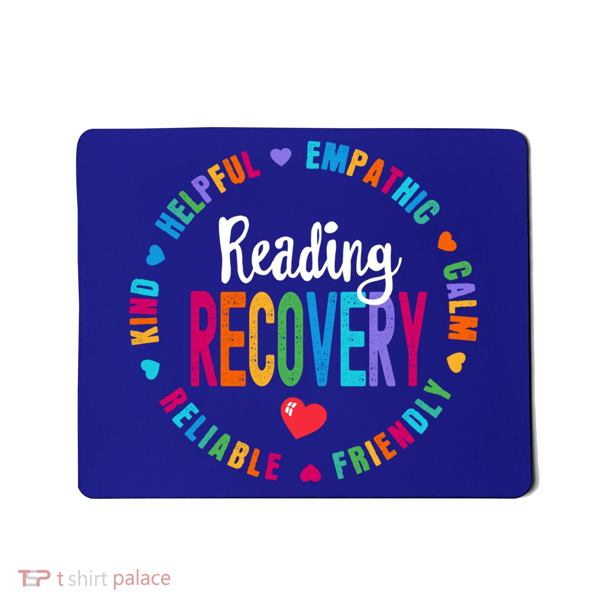 Reading Recovery Coach Teacher Specialist Literacy Gift Mousepad