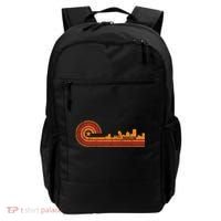 Retro Rochester Cityscape Gift Rochester Ny Skyline Gift Backpack thumb 0