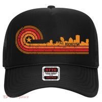 Retro Rochester Cityscape Gift Rochester Ny Skyline Gift Hat thumb 0