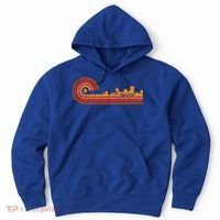 Retro Rochester Cityscape Gift Rochester Ny Skyline Gift Hoodie thumb 0