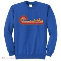 Retro Rochester Cityscape Gift Rochester Ny Skyline Gift Sweatshirt thumb 0