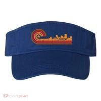 Retro Rochester Cityscape Gift Rochester Ny Skyline Gift Visor thumb 0