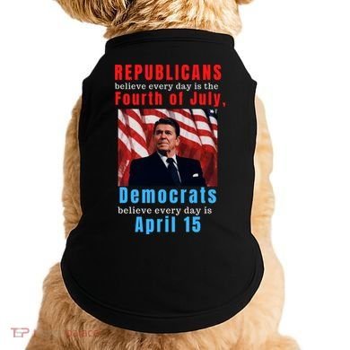 Ronald Reagan Conservative Doggie Tank