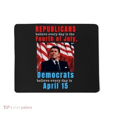 Ronald Reagan Conservative Mousepad