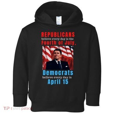 Ronald Reagan Conservative Toddler Hoodie