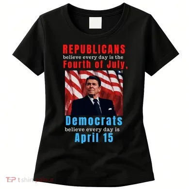 Ronald Reagan Conservative Women's T-Shirt