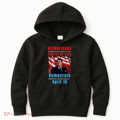 Ronald Reagan Conservative Kids Hoodie