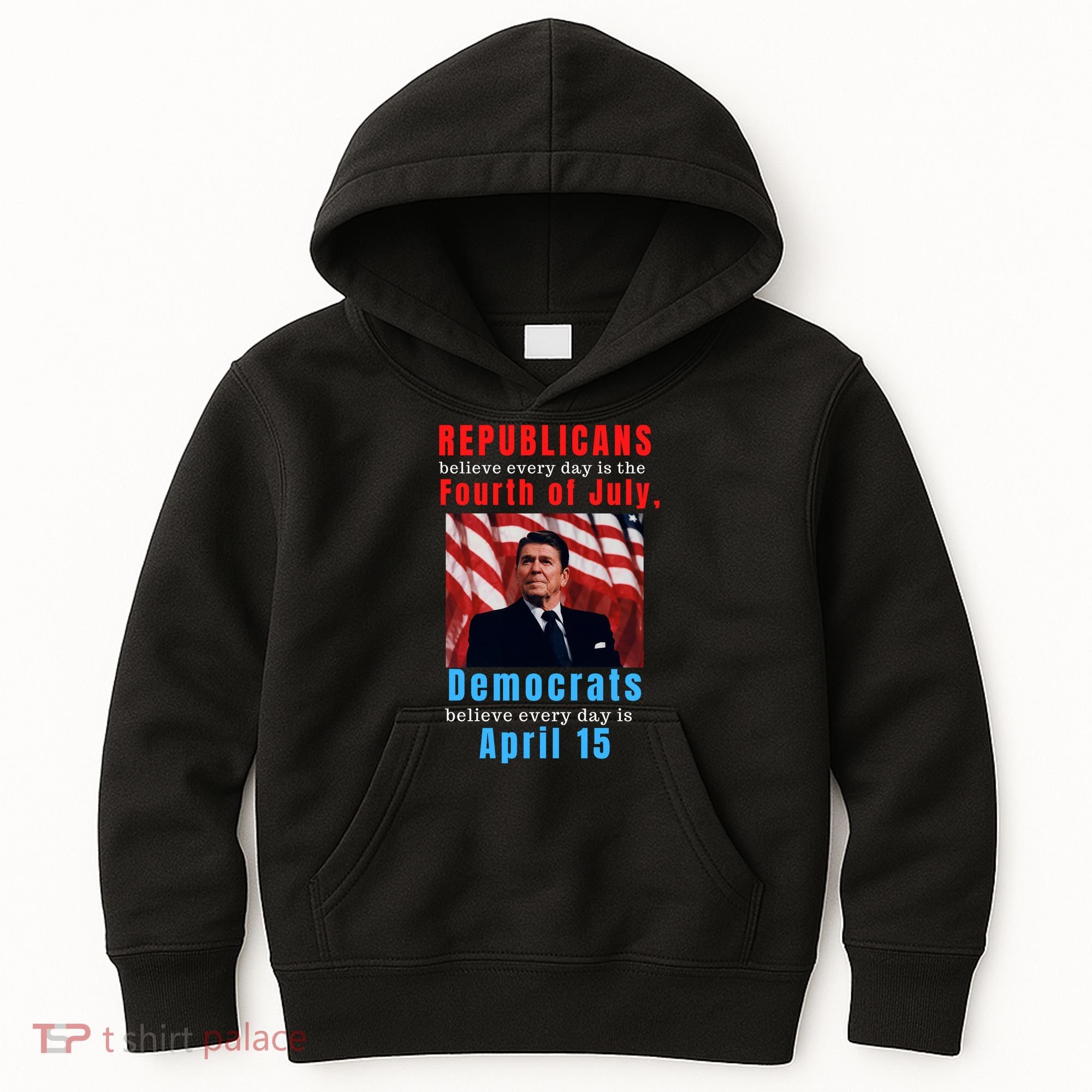 Ronald Reagan Conservative Kids Hoodie