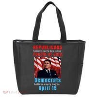 Ronald Reagan Conservative Tote Bag thumb 0