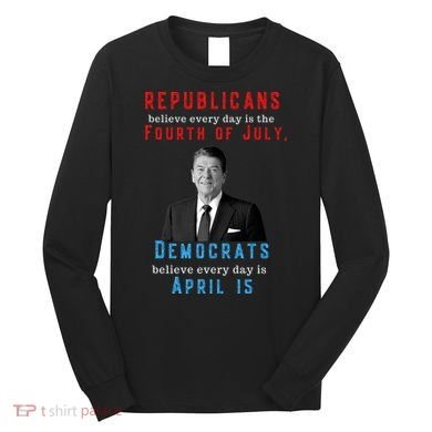 Ronald Reagan Conservative Long Sleeve Shirt