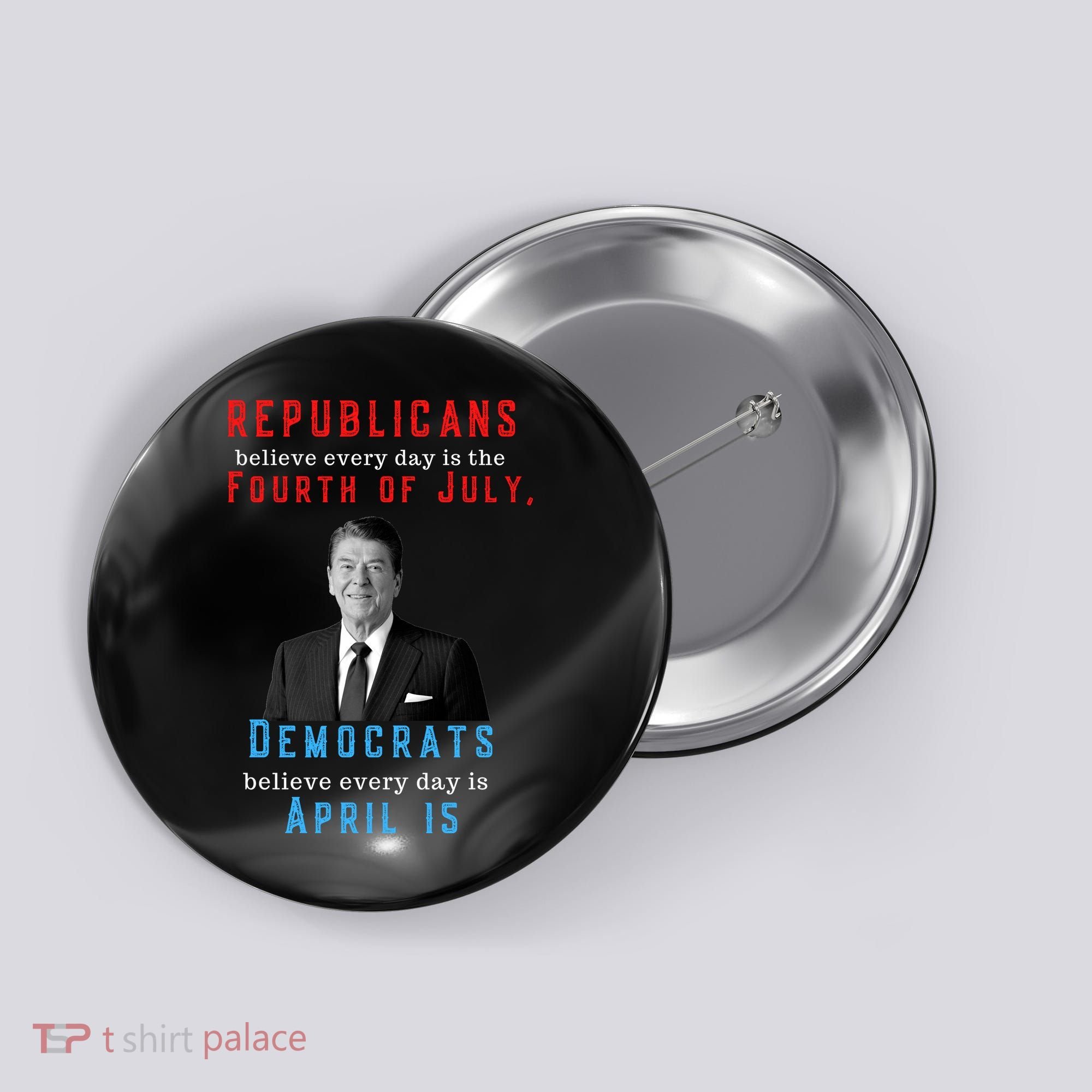 Ronald Reagan Conservative Button
