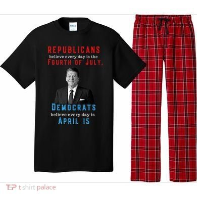 Ronald Reagan Conservative Pajama Set