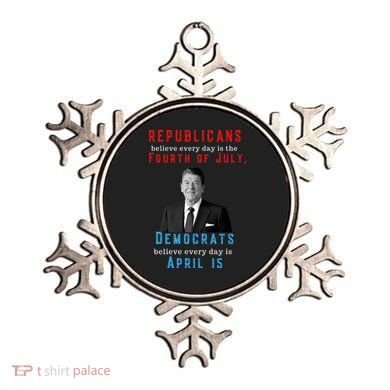 Ronald Reagan Conservative Ornament