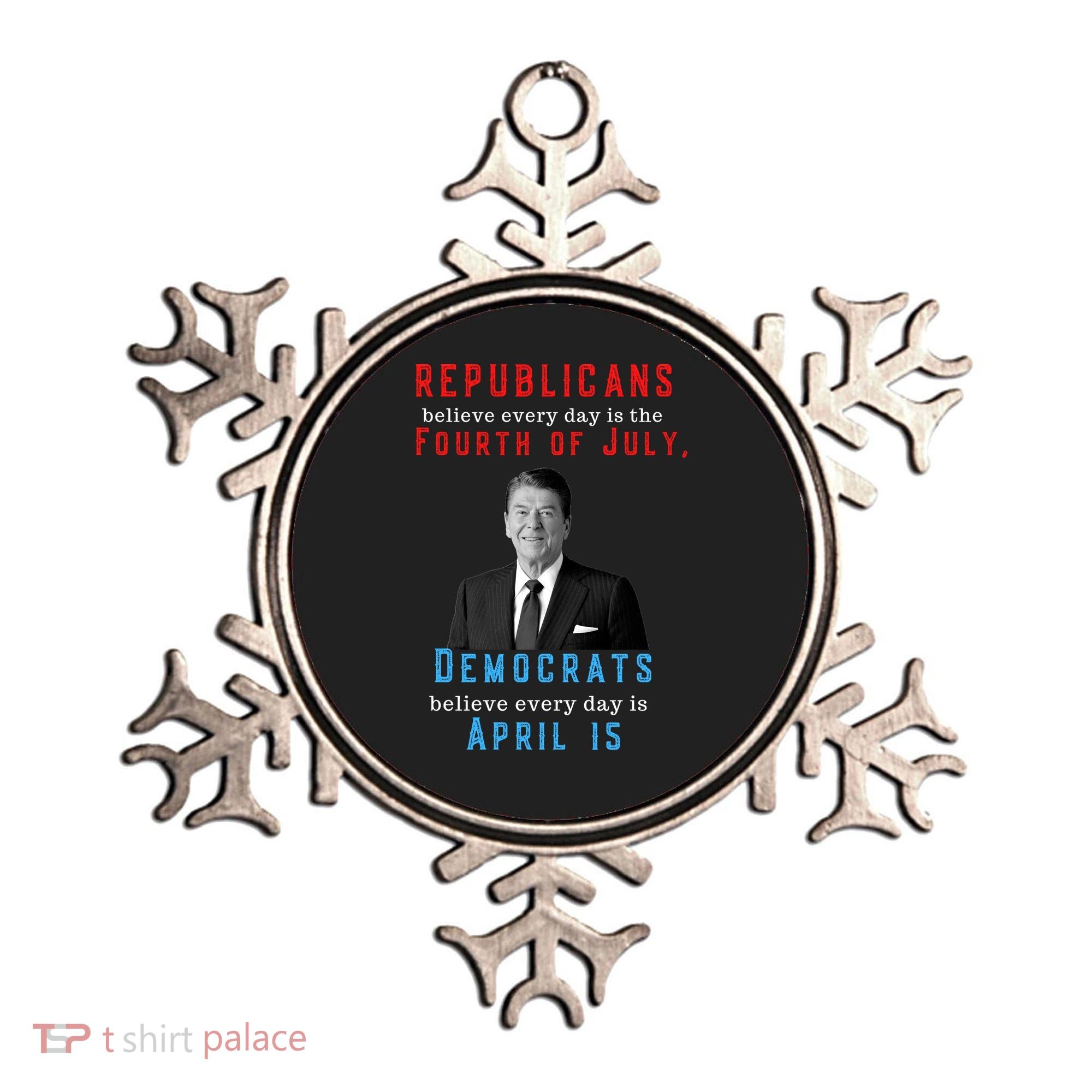 Ronald Reagan Conservative Ornament