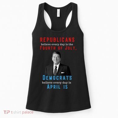 Ronald Reagan Conservative Women's Tank Top
