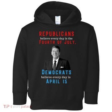 Ronald Reagan Conservative Toddler Hoodie