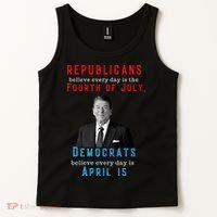 Ronald Reagan Conservative Tank Top thumb 2