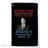 Ronald Reagan Conservative Golf Towel thumb 0