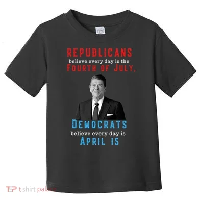 Ronald Reagan Conservative Toddler T-Shirt
