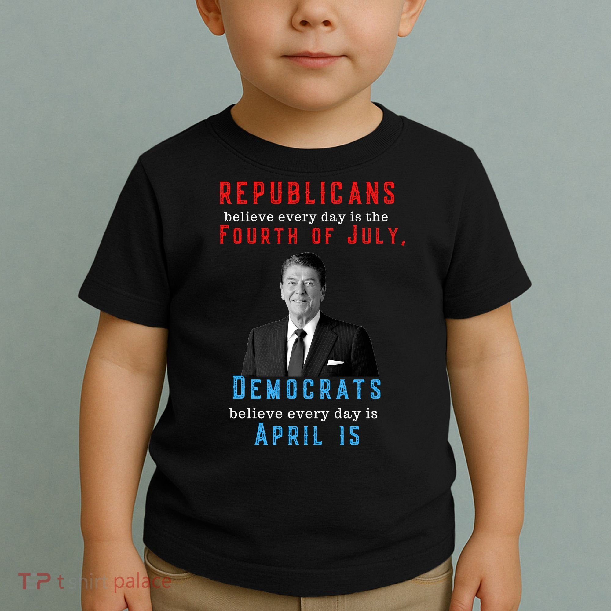 Ronald Reagan Conservative Toddler T-Shirt