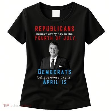 Ronald Reagan Conservative Women's T-Shirt