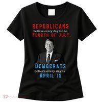 Ronald Reagan Conservative Women's T-Shirt thumb 0