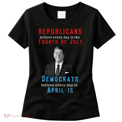 Ronald Reagan Conservative Women's T-Shirt