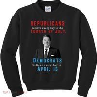 Ronald Reagan Conservative Kids Sweatshirt thumb 0