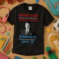 Ronald Reagan Conservative Kids T-Shirt thumb 3