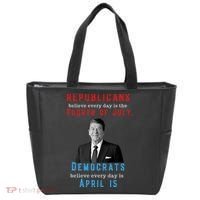 Ronald Reagan Conservative Tote Bag thumb 0