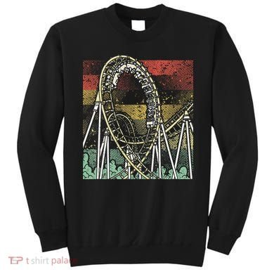 Retro Roller Coaster Sweatshirt