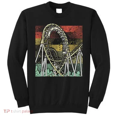 Retro Roller Coaster Sweatshirt
