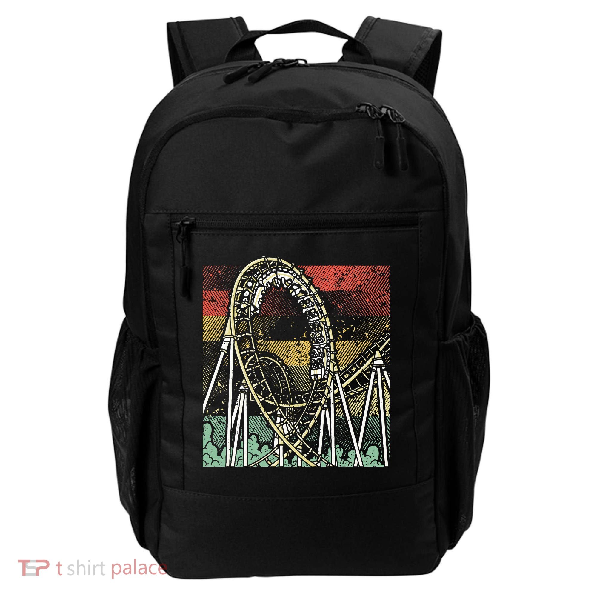Retro Roller Coaster Backpack