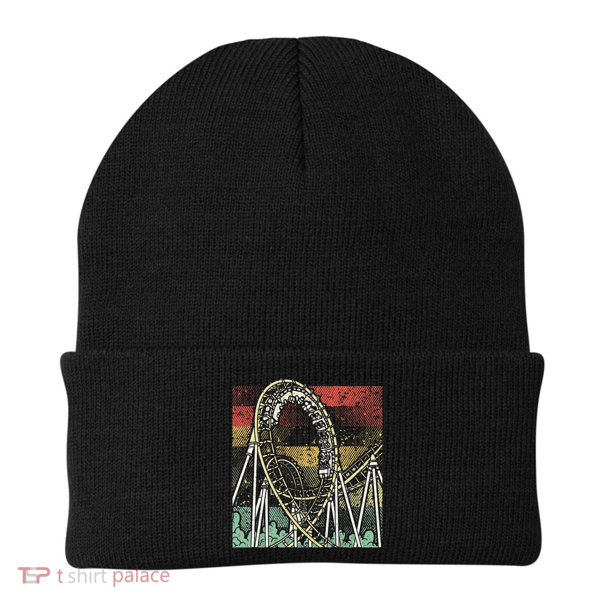 Retro Roller Coaster Beanie