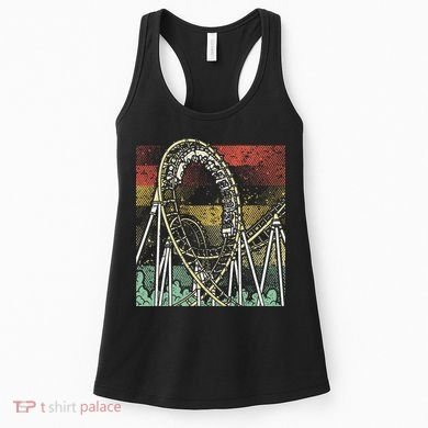 Retro Roller Coaster Women's Tank Top