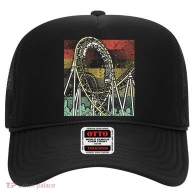 Retro Roller Coaster Hat