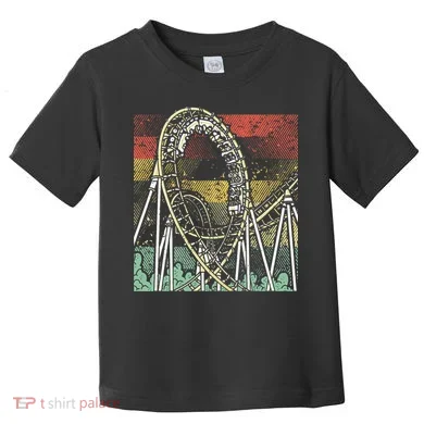 Retro Roller Coaster Toddler T-Shirt