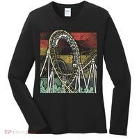 Retro Roller Coaster Women's Long Sleeve Shirt thumb 0