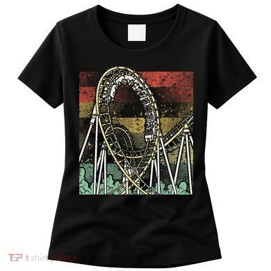 Retro Roller Coaster Women's T-Shirt