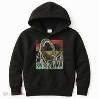 Retro Roller Coaster Kids Hoodie thumb 0