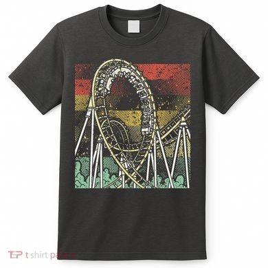 Retro Roller Coaster T-Shirt