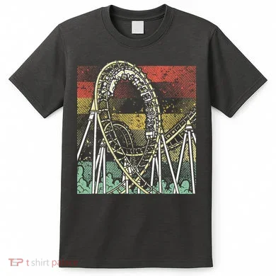 Retro Roller Coaster T-Shirt