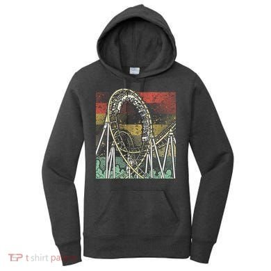 Retro Roller Coaster Women's Hoodie