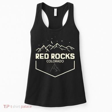 Red Rocks Colorado Epic Moonlight Women's Tank Top
