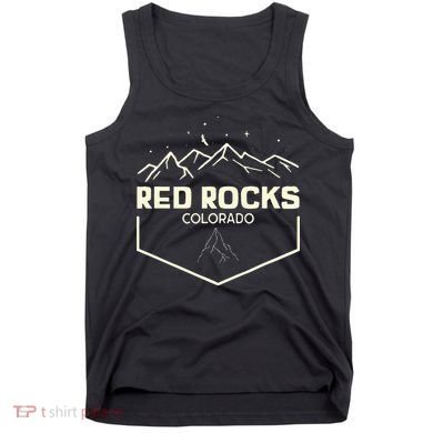 Red Rocks Colorado Epic Moonlight Tank Top