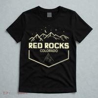 Red Rocks Colorado Epic Moonlight T-Shirt thumb 5