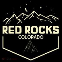 Red Rocks Colorado Epic Moonlight T-Shirt thumb 7